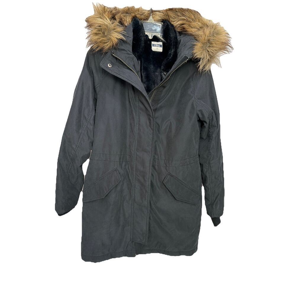 Abercrombie & Fitch - Black Ultra Puffer Down Parka Winter Coat - Size: M